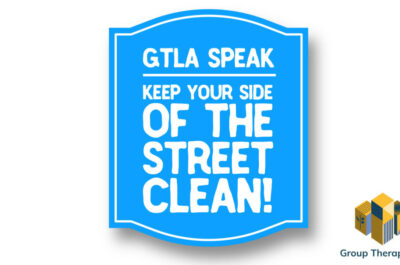 Keep your side of the street clean