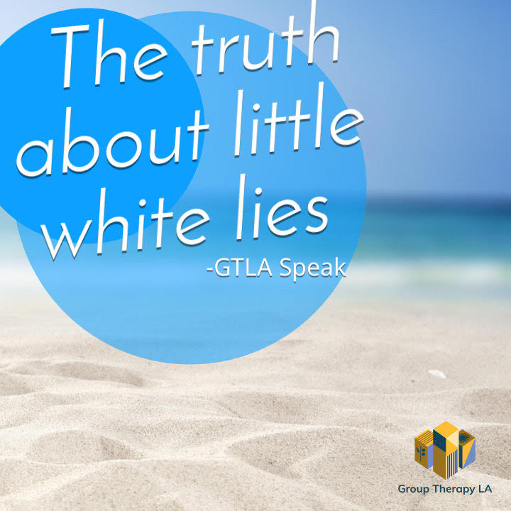 The truth about little white lies