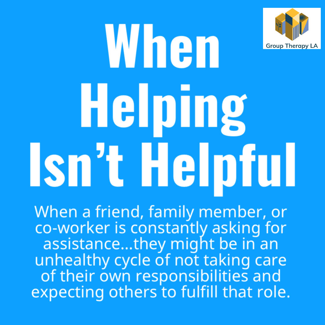 When Helping Isn’t Helpful
